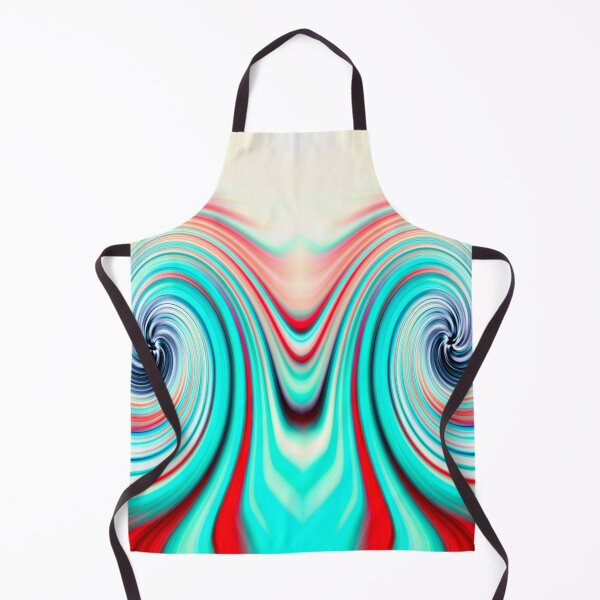 Item preview, Colour Cocaine Twirl Turquoise and Red designed and sold by FOLK ART FUSION by heidiannemorris.
