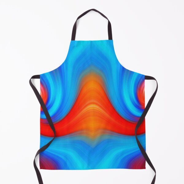 Item preview, Colour Cocaine Twirl Orange and Blue designed and sold by FOLK ART FUSION by heidiannemorris.