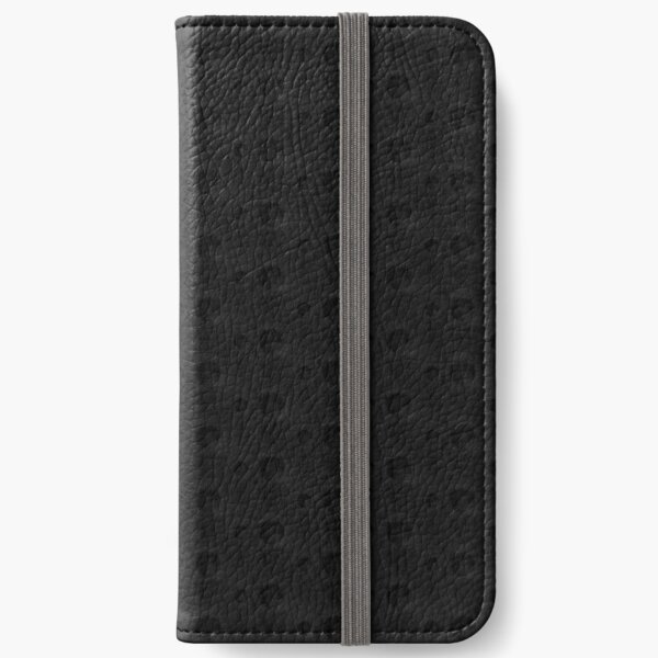 Dark Polka Pattern iPhone Wallet