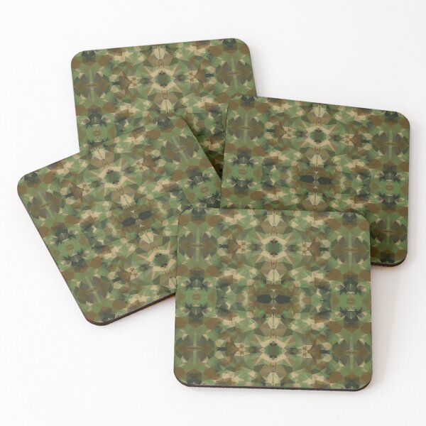 Item preview, Green Camouflag triangles designed and sold by LynksArts.