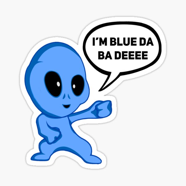 Blue Da Ba Dee Gifts Merchandise Redbubble - im blue roblox piano