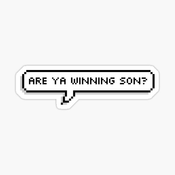  Are Ya Winning Son - Funny Stickman Dad Dank Meme Raglan  Baseball Tee : Clothing, Shoes & Jewelry