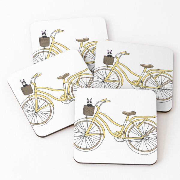 Item preview, Bunny in a bike basket designed and sold by katiesully99.