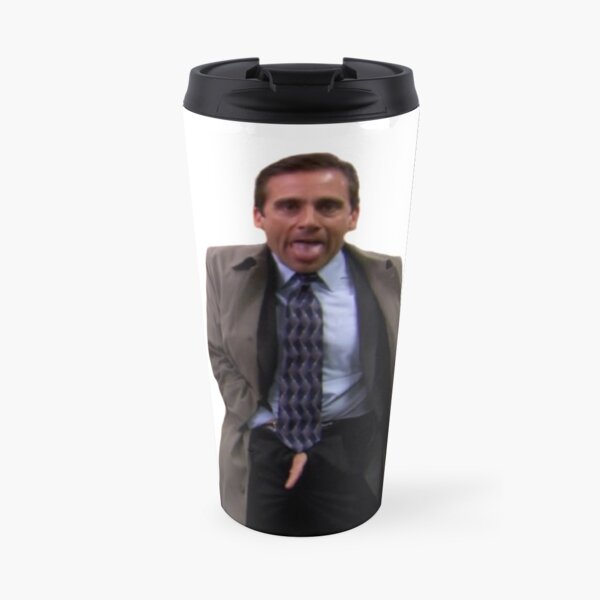Michael Scott Flashing The Office Travel Coffee Mug