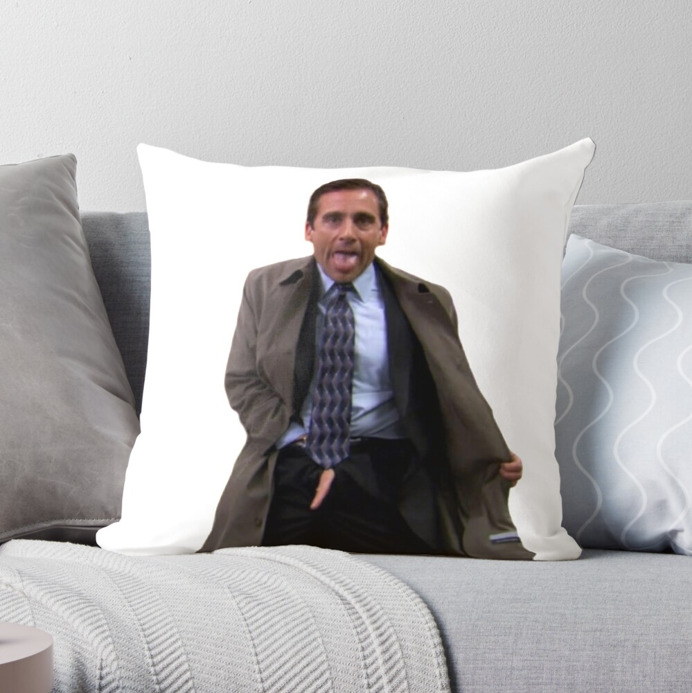 Michael Scott - The Office Collage Throw Pillow for Sale by Michaelws