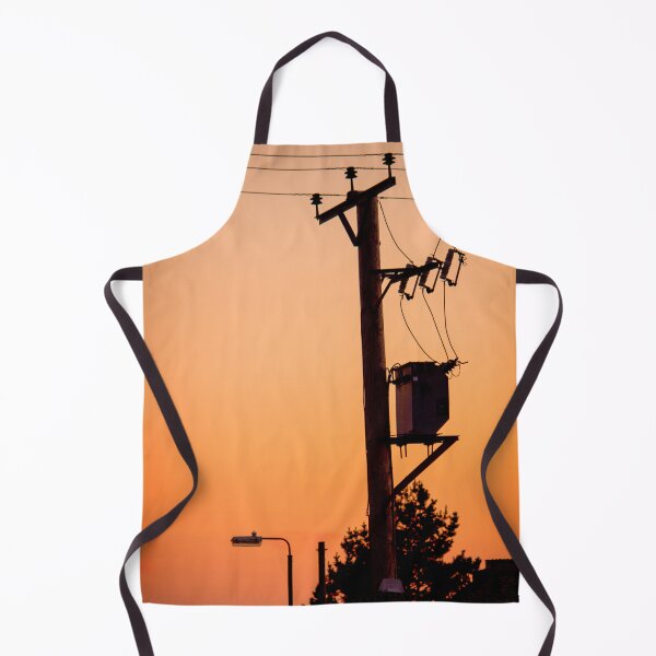 Item preview, Sunset Power Lines designed and sold by FOLK ART FUSION by heidiannemorris.
