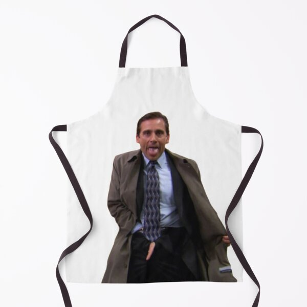 Michael Scott Flashing The Office Apron