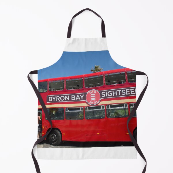 Item preview, Byron Bay Red Sightseeing bus Australia designed and sold by Martin Berry Photography.