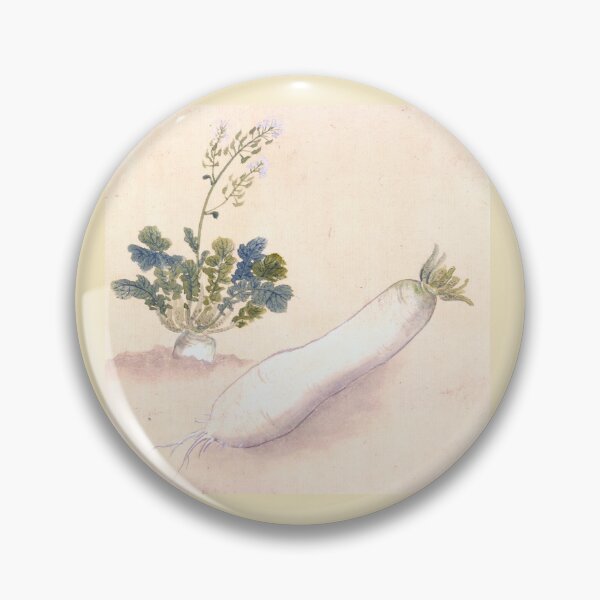 Item preview, Daikon Radish - Japanese Botanic Art designed and sold by killies.
