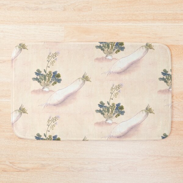 Item preview, Daikon Radish - Japanese Botanic Art designed and sold by killies.