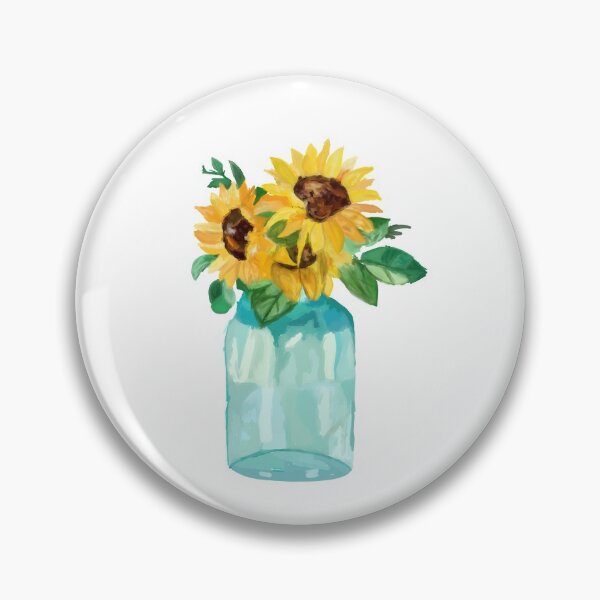 Item preview, sunflowers in a jar 1 designed and sold by shaunaramsay.
