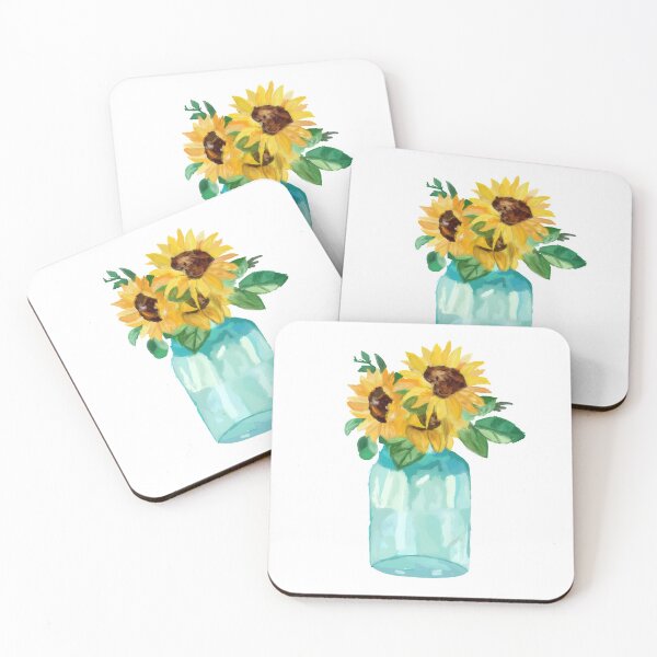 Item preview, sunflowers in a jar 1  designed and sold by shaunaramsay.