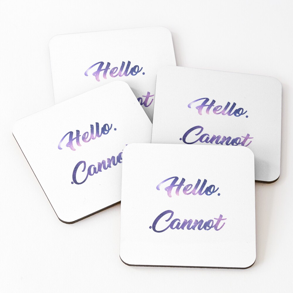 Item preview, Coasters (Set of 4) designed and sold by FoxLand.