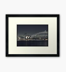 --------- tight rope --------- Framed Print