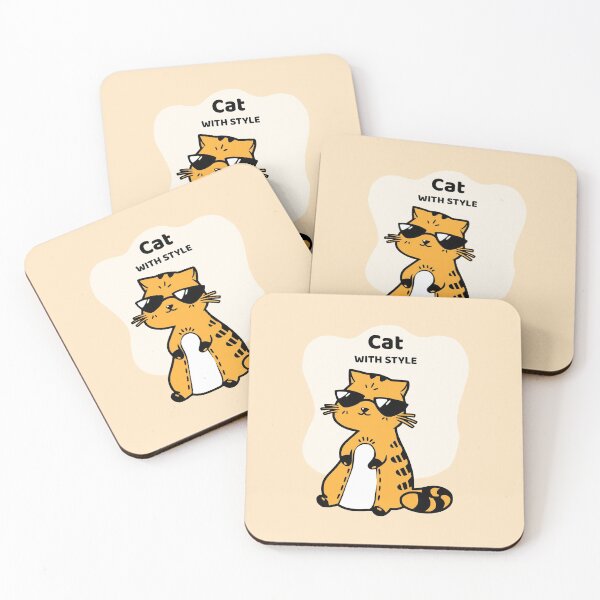 Item preview, Cat With Style designed and sold by AladdinMktgs.