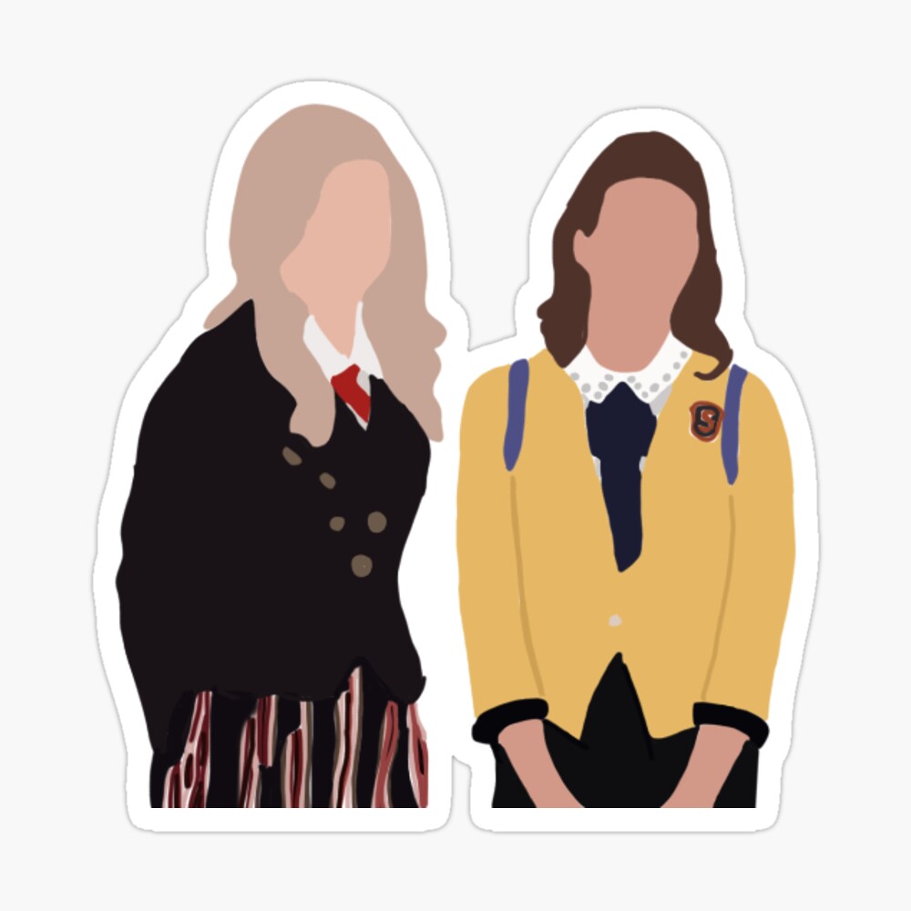 Davina Claire and Kol Mikaelson Sticker for Sale by alisejdesigns