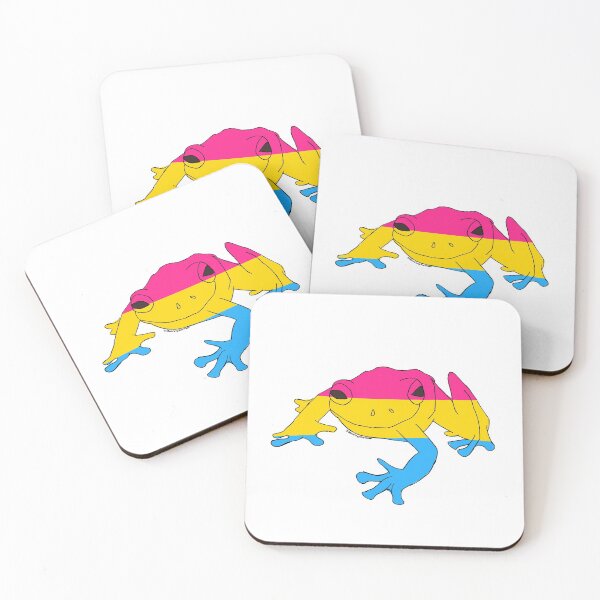 Item preview, pansexual frog designed and sold by wovensword.