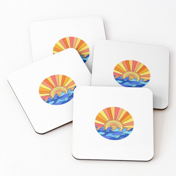 Item preview, ocean sunset designed and sold by jdesigns-.