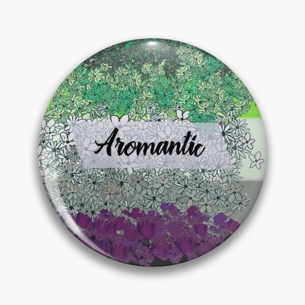 Item preview, Aromantic Flower Flag designed and sold by Laelia Arts.