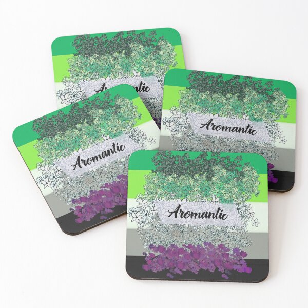 Item preview, Aromantic Flower Flag designed and sold by Laelia Arts.