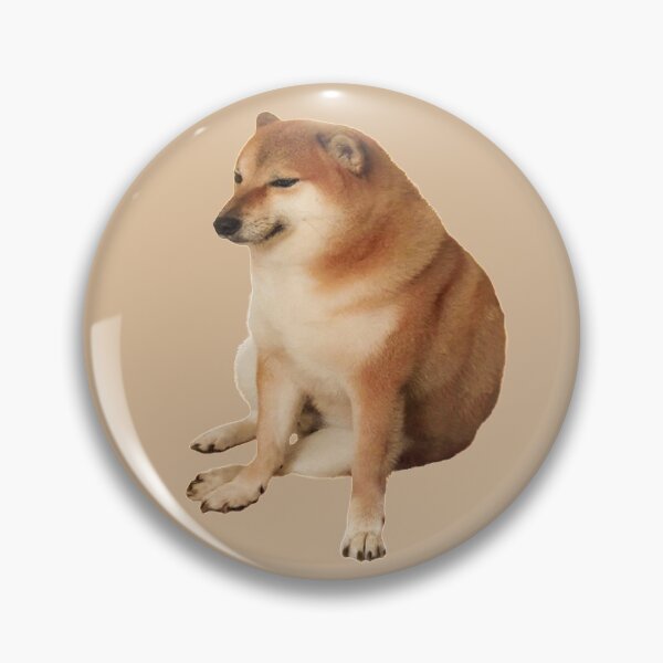 Cheems (dog sitting meme) Pin