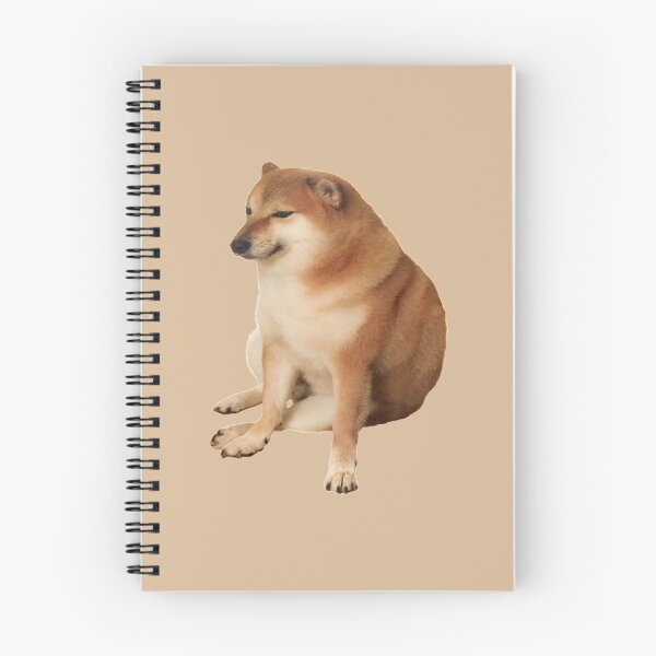Item preview, Cheems (dog sitting meme) designed and sold by parkerku.