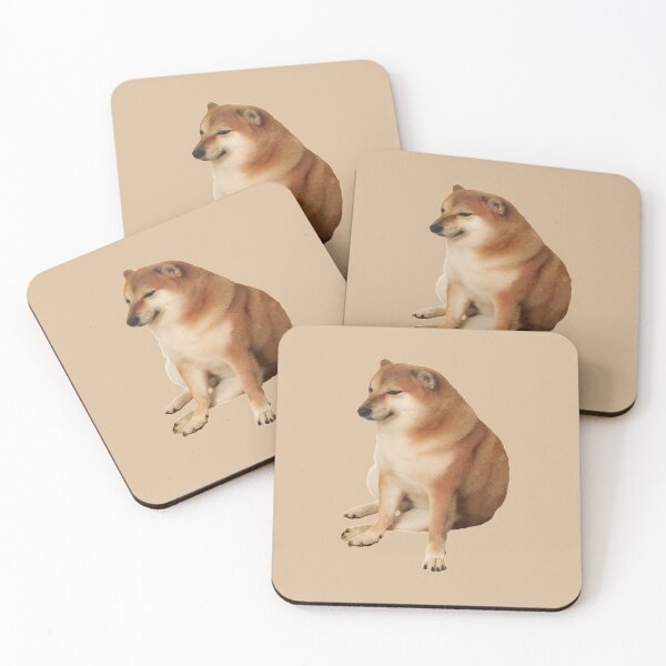Item preview, Cheems (dog sitting meme) designed and sold by parkerku.