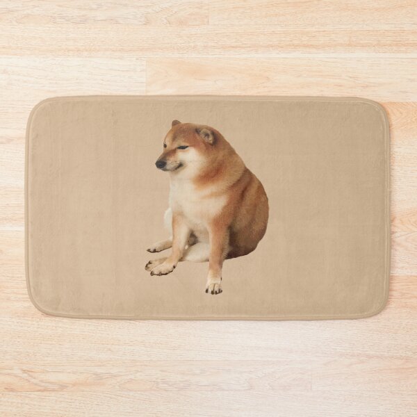 Item preview, Cheems (dog sitting meme) designed and sold by parkerku.