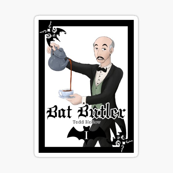 Bat Butler Sticker