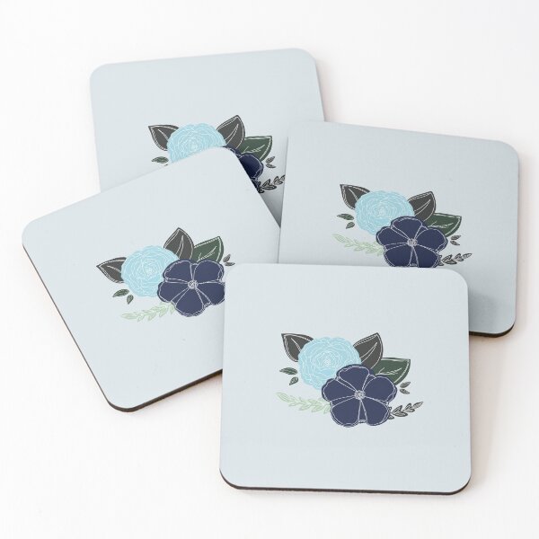 Item preview, Blue Floral Design designed and sold by Shoomoodle.