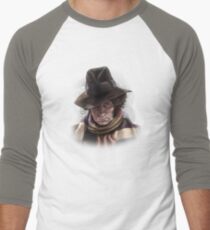 Fourth Doctor - Tom Baker Men's Baseball ¾ T-Shirt