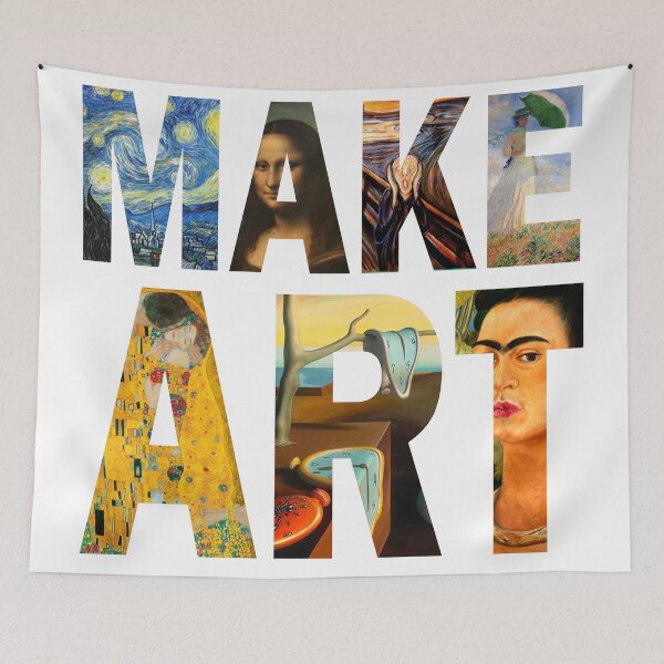 Item preview, MAKE ART designed and sold by Shoganaai.