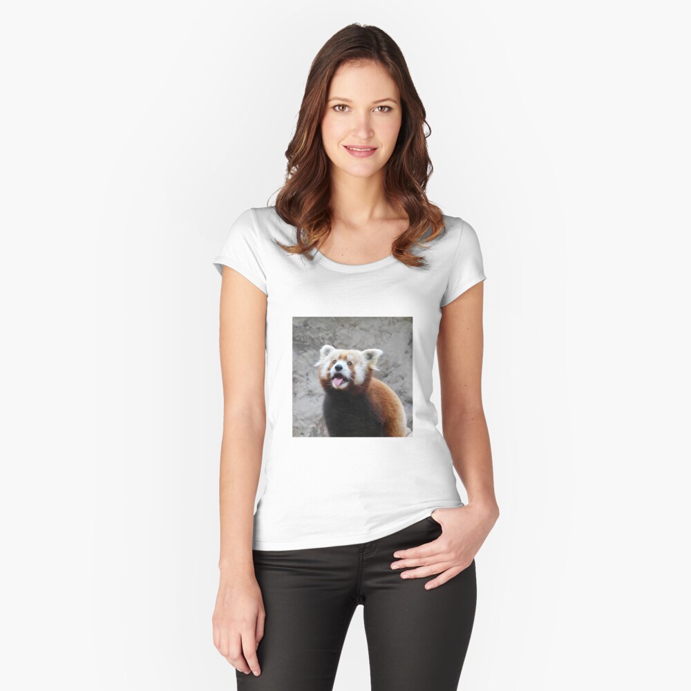 Item preview, Fitted Scoop T-Shirt designed and sold by rossifari.