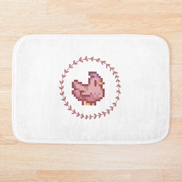 Item preview, Stardew Valley Chicken Pink designed and sold by Poncho.darling.