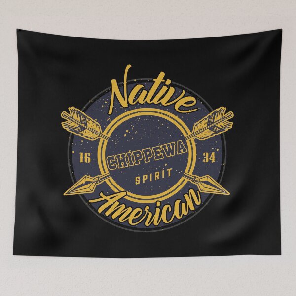 Item preview, native american tribe chippewa spirit designed and sold by nativeStor.