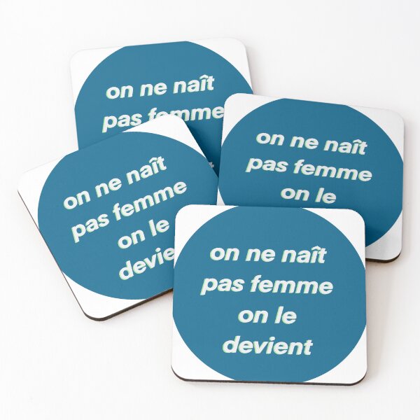 Item preview, On ne nait pas femme on le devient designed and sold by carolinenore.