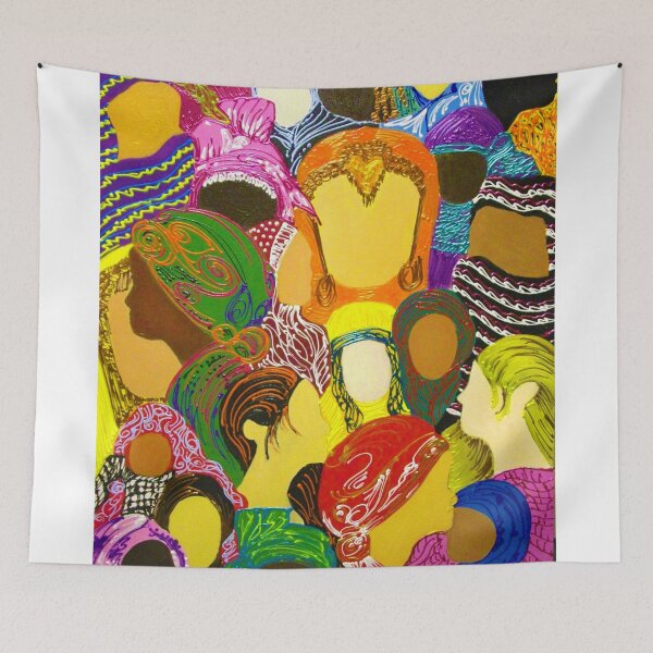 Item preview, Tapestry of Sisterhood designed and sold by kellycrosbyart.