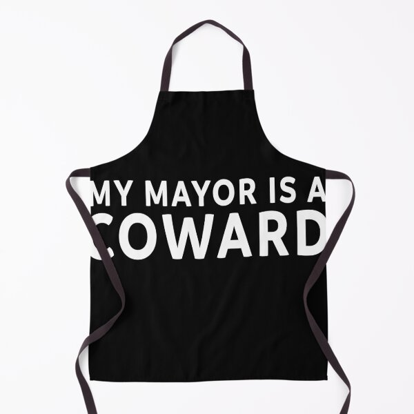 Item preview, My Mayor Is A Coward Funny Face designed and sold by tronictees.