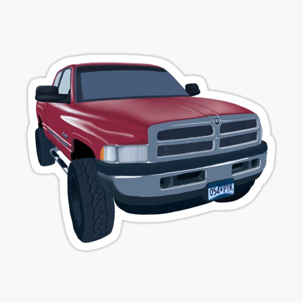 2001 Dodge Ram 2500 Sticker