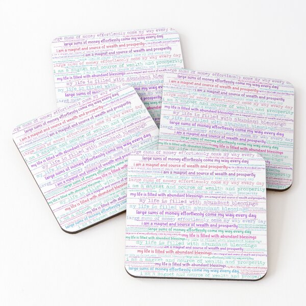Item preview, wealth affirmation in mauve colors designed and sold by frankie5368.