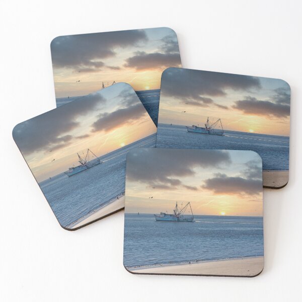Item preview, Shrimp Boat at Dawn designed and sold by dbvirago.