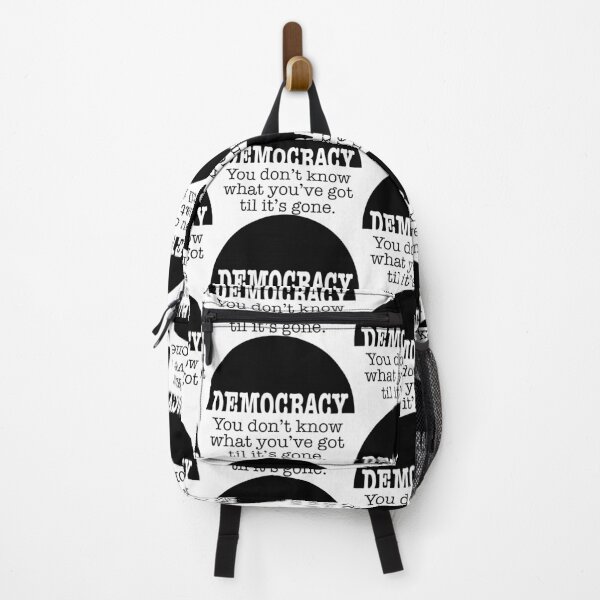 Item preview, Democracy, When It’s Gone (black ink) designed and sold by Normandie Rainwater.