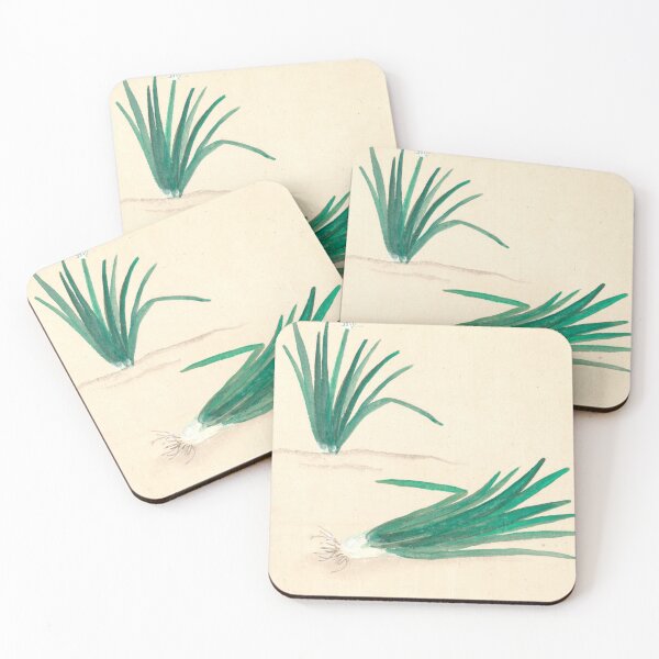 Item preview, Scallions - Japanese Botanic Art designed and sold by killies.