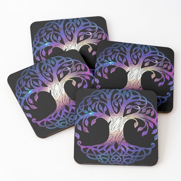 Item preview, Tree of Life and Galaxy Double Exposure designed and sold by StarlightTales.