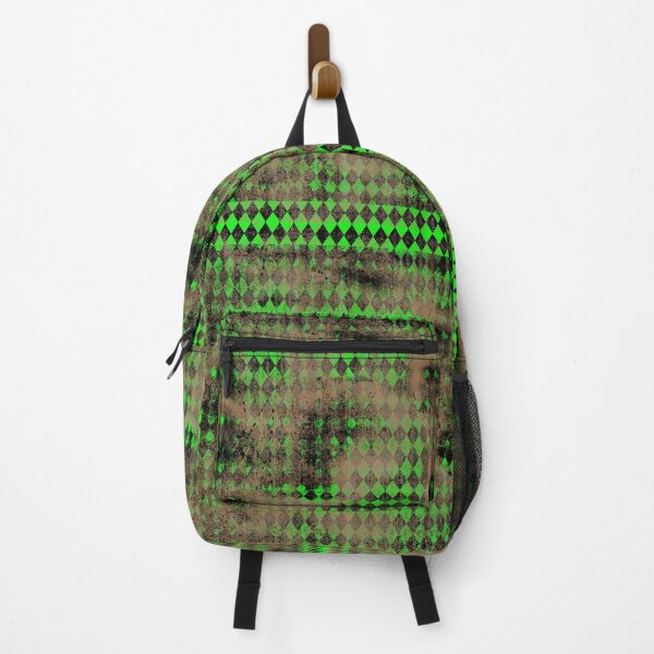 Item preview, Green Harlequin Grunge designed and sold by Sharon Schwalbe.
