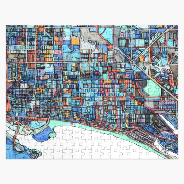 Long Beach, CA Jigsaw Puzzle