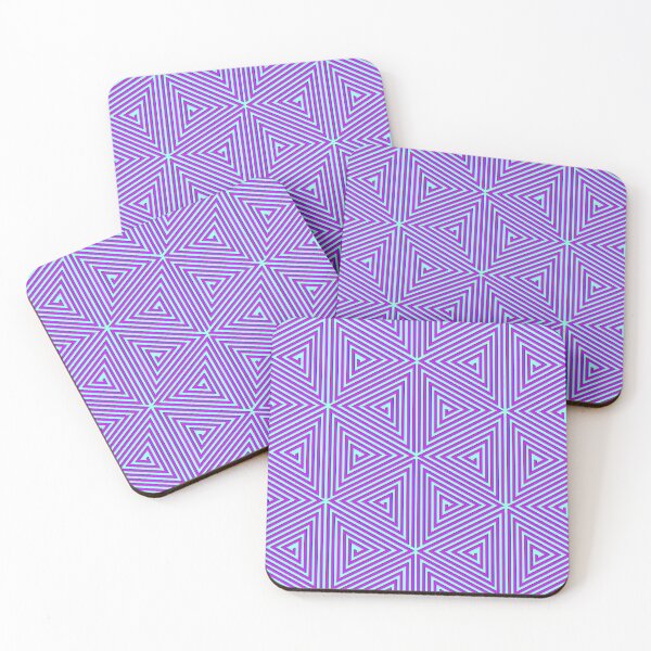 Item preview, Trippy Triangles Pattern designed and sold by Kayla Dickerson.
