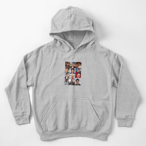 Brent Rivera Collage Artwork Kids Pullover Hoodie