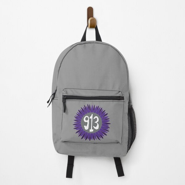 Item preview, Hand Drawn Kansas Sunflower 913 Area Code Purple designed and sold by itsrturn.
