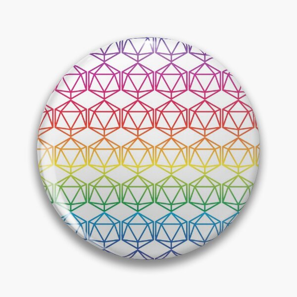 Item preview, Rainbow D20 1 - White designed and sold by NemJames.
